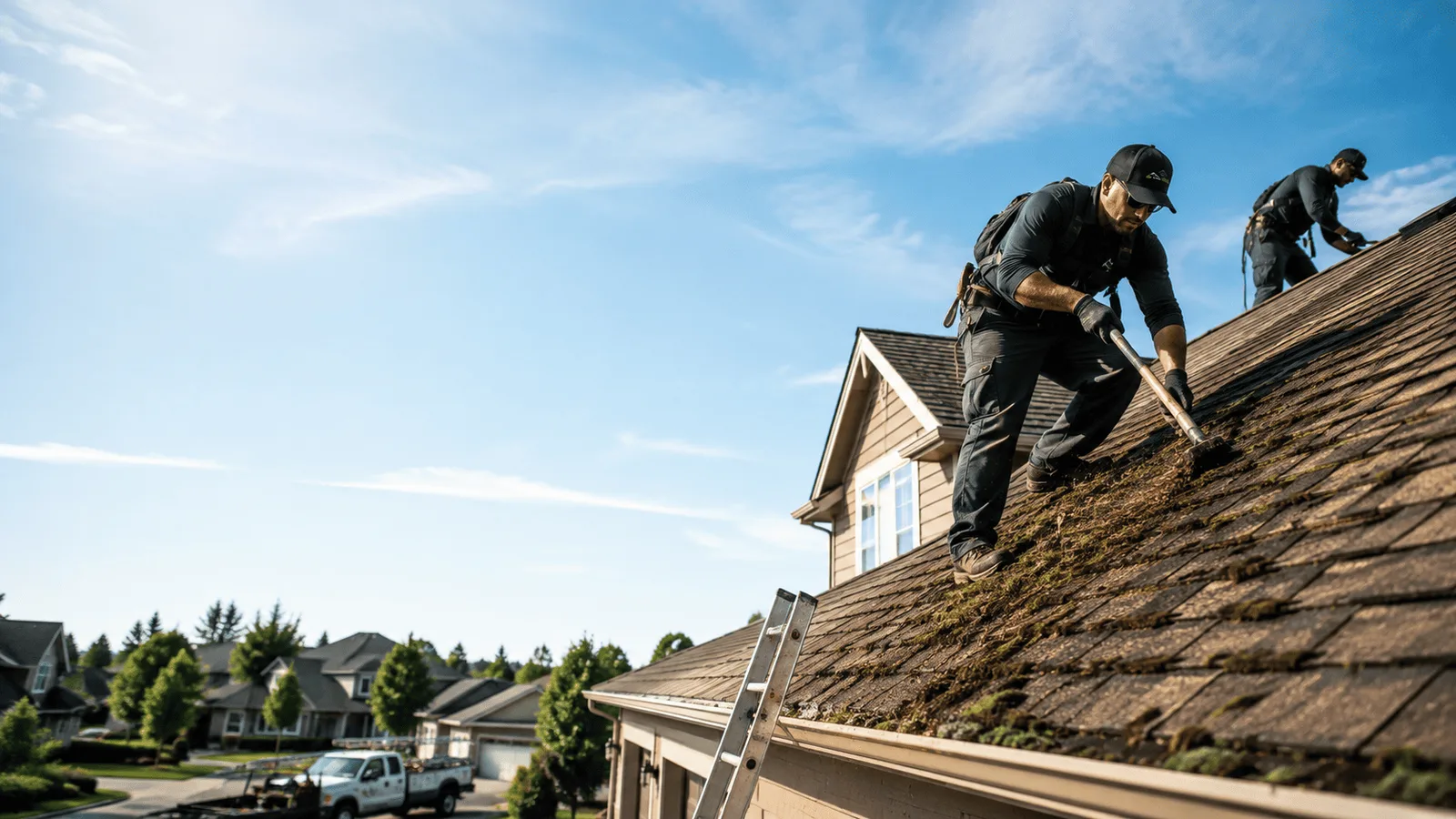 Roof Moss Removal in Goodman, WI near me
